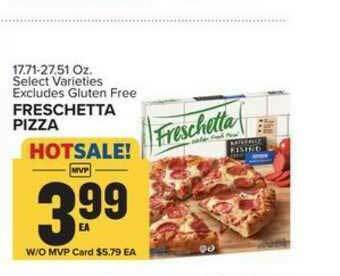 Food Lion Freschetta Pizza offer