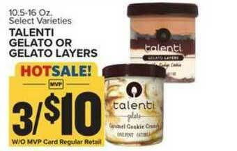 Food Lion Talenti Gelato Or Gelato Layers offer