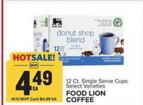 Food Lion Food Lion Coffee offer