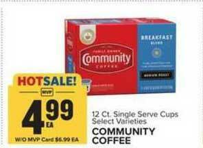 Food Lion Community Coffee offer