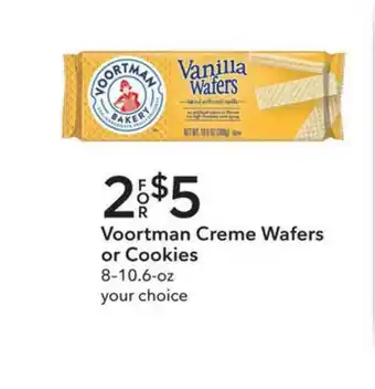 Publix Voortman Creme Wafers Or Cookies offer