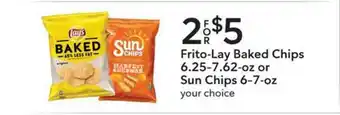 Publix Frito-lay Baked Chps 6.25 4.62-oz Or Sun Chips 6-7-oz offer