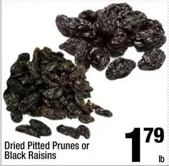 Super King Markets Dried Pitted Prunes Or Black Raisins offer
