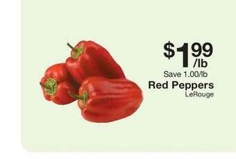 Fairway Store Market Red Peppers offer