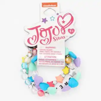 Claire's Jojo siwa™ beaded stretch bracelets (3 pack) offer