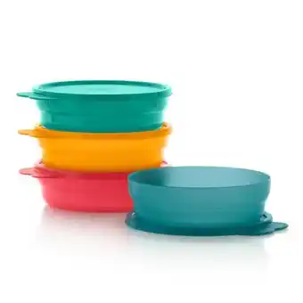 Tupperware Microwave reheatable cereal bowls (new) offer