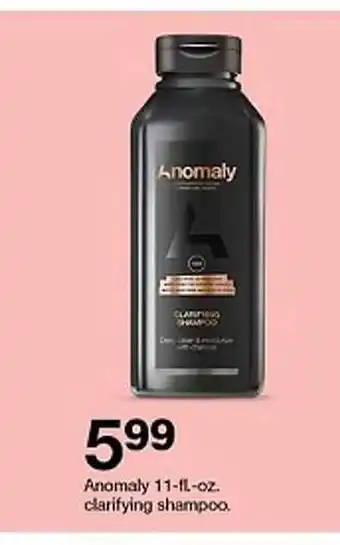 Target Anomaly 11-fl-oz. Clarifying Shampoo offer