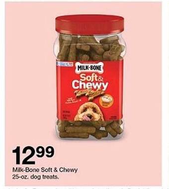 Target Milk-bone Soft & Chewy 25-oz. Dog Treats offer