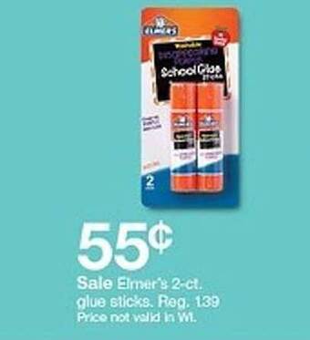 Target Elmer's 2-ct. Glue Sticks offer