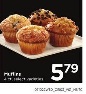 Cub Foods Muffins offer