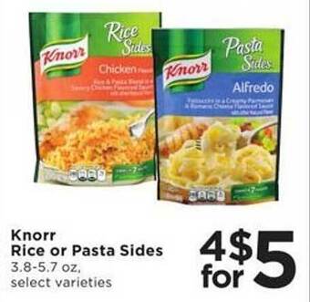 Cub Foods Knorr Rice Or Pasta Sides offer