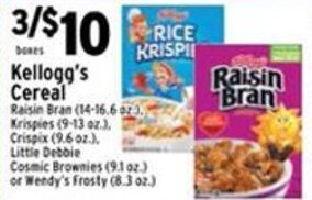 Met Foodmarkets Kellogg's Cereal offer