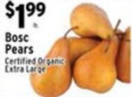 Met Foodmarkets Bosc Pears offer
