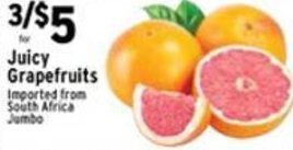 Met Foodmarkets Juicy Grapefruits offer