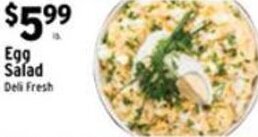 Met Foodmarkets Egg Salad offer
