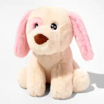 Claire's Eco nation™ pink dog plush toy offer