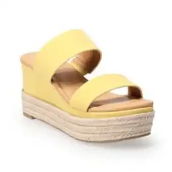 Kohl's Lc lauren conrad mimosa 02 women's wedge sandals offer
