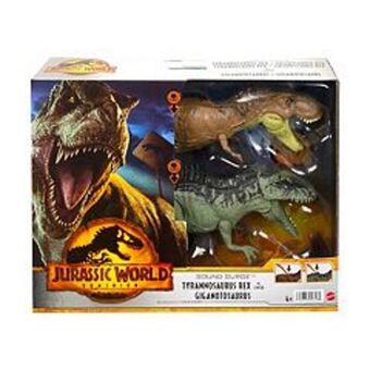 Kohl's Mattel jurassic world sound surge tyrannosaurus rex vs. giant dino offer