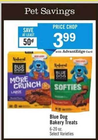 Price Chopper Blue Dog Bakery Treats offer