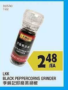 99 Ranch Lkk Black Peppercorns Grinder offer