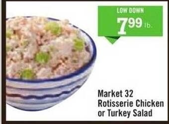 Price Chopper Market 32 Rotisserie Chicken Or Turkey Salad offer