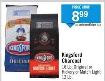 Price Chopper Kingsford Charcoal offer
