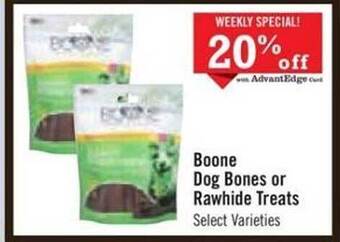 Price Chopper Boone Dog Bones Or Rawhide Treats offer