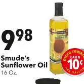 Cash Wise Smude's Sunflower Oil offer