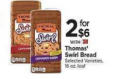 Thomas' Swirl Bread