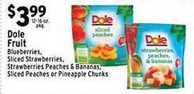 Met Foodmarkets Dole Fruit offer