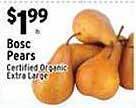 Met Foodmarkets Bosc Pears offer