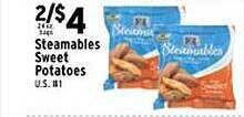 Met Foodmarkets Steamables Sweet Potatoes offer