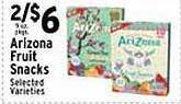 Met Foodmarkets Arizona Fruit Snacks offer