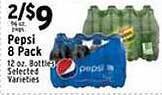 Met Foodmarkets Pepsi 8 Pack offer