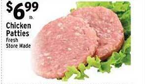 Met Foodmarkets Chicken Patties offer