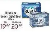 Riesbeck Busch Or Busch Light Beer offer