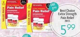 Riesbeck Best Choice Extra Strength Pain Relief offer