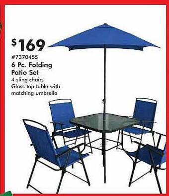 Valu Home Centers 6 Pc. Folding Patio Set offer