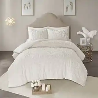 Kohl's Madison park virginia 3-piece cotton chenille medallion comforter set offer