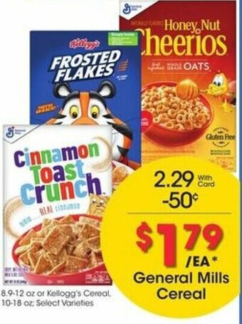 Kroger General Mills Cereal offer