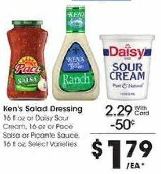 Kroger Ken's Salad Dressing offer