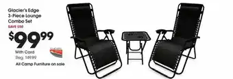 Fred Meyer Glacier's Edge 3-piece Lounge Combo Set offer