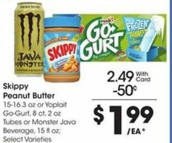 Kroger Skippy Peanut Butter offer