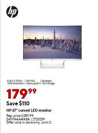 Staples Hp 27 offer
