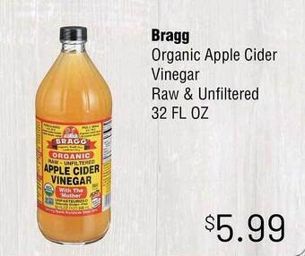Trade Fair Supermarket Bragg Organic Apple Cider Vinegar Raw & Unfiltered offer