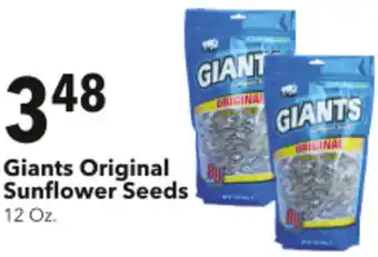 Cash Wise Giants Original Sunflower Seeds 12 Oz. offer