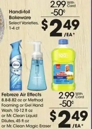 Kroger Febreze Air Effects offer