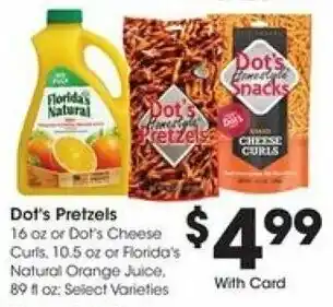 Kroger Dot's Pretzels offer