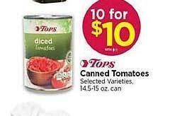 Tops Tops Canned Tomatoes offer