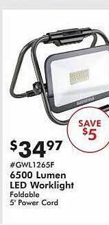 Valu Home Centers 6500 Lumen Led Worklight offer
